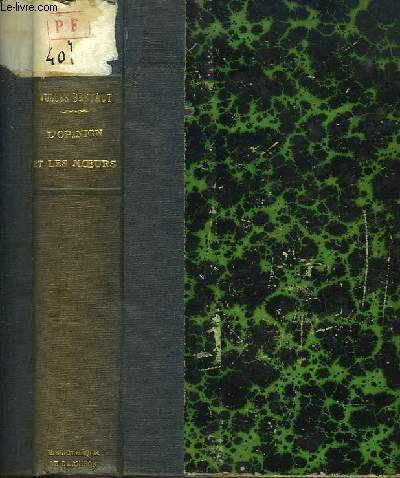 L'Opinion et les Moeurs | Immagine principale