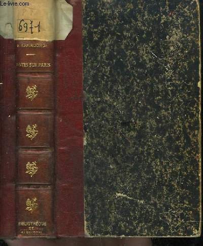 Vie et Opinions de M. Frédéric Thomas. Notes sur Paris. | Immagine principale