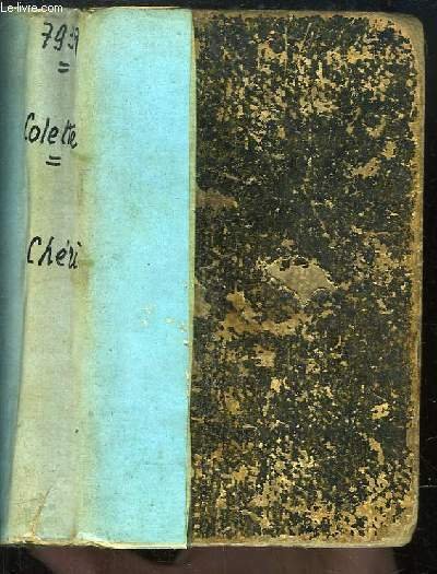 Chéri. Roman