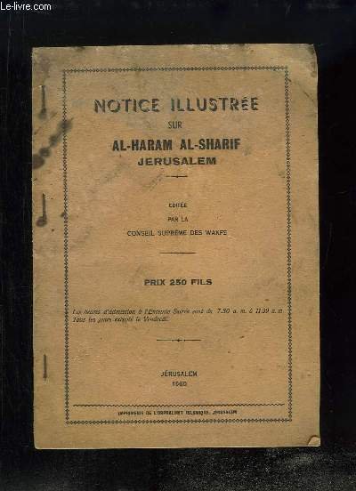 Notice Illustrée sur Al-Haram Al-Sharif Jérusalem | Immagine principale
