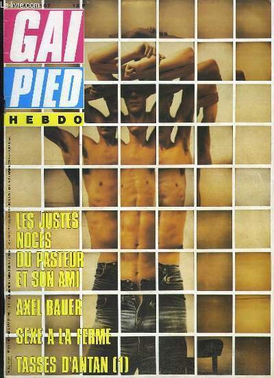 Gai Pied Hebdo N°157 : Les justes noces du pasteur …
