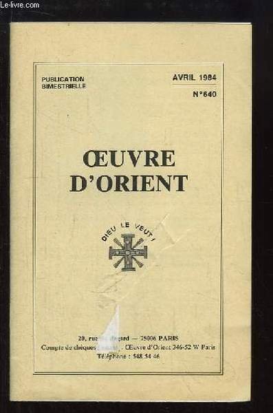 Oeuvre d'Orient n°640 : Roumanie Chrétienne d'hier et d'aujourd'hui - … | Immagine principale