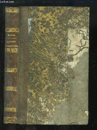 Traité des Actions Possessoires, contenant l'exposé complet de la jurisprudence, l'opinion des auteurs, suivi de formules. Destiné MM. les Juges de Paix.