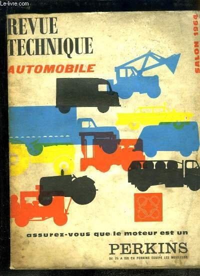 Revue Technique Automobile N°222 : Salon 1964