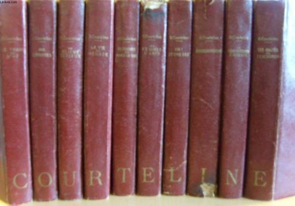 Oeuvres de Georges Courteline. COMPLET EN 10 TOMES