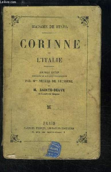 Corinne ou l'Italie. | Immagine principale