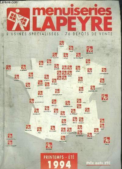 Catalogue Lapeyre, Printemps / Eté 1994