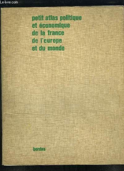 Petit Atlas Politique et Economique de la France de l'Europe … | Immagine principale
