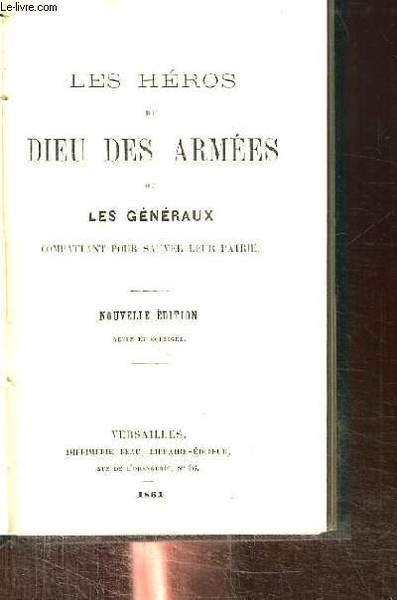 Les héros du Dieu des Armées, ou les Généraux combattant … | Immagine principale