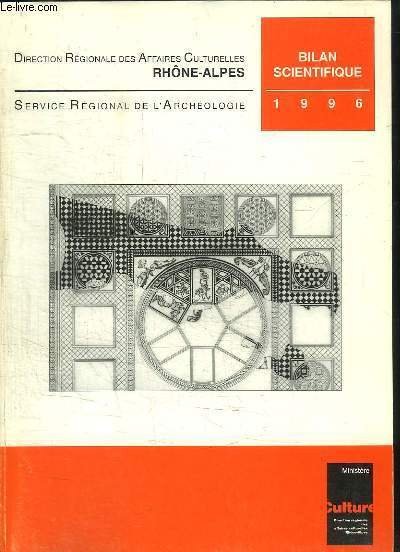 Bilan Scientifique de la Région Rhônes-Alpes 1996 | Immagine principale