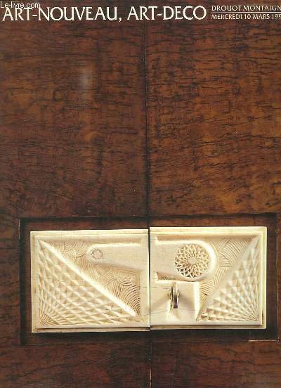 Art-Nouveau, Art-Deco. Catalogue de la Vente aux Enchères du 10 … | Immagine principale