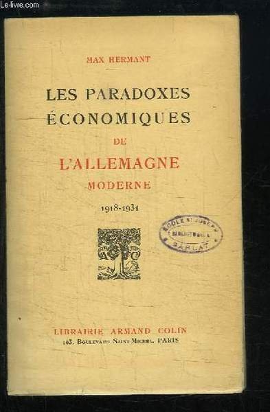 Les paradoxes économiques de l'Allemagne Moderne, 1918 - 1931 | Immagine principale