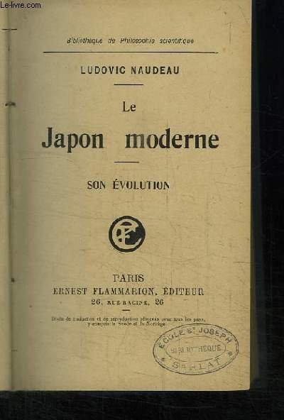 Le Japon moderne. Son évolution | Immagine principale