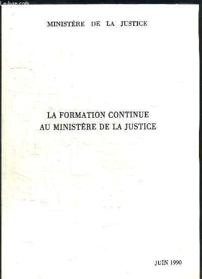 La Formation continue au Ministère de la Justice. | Immagine principale
