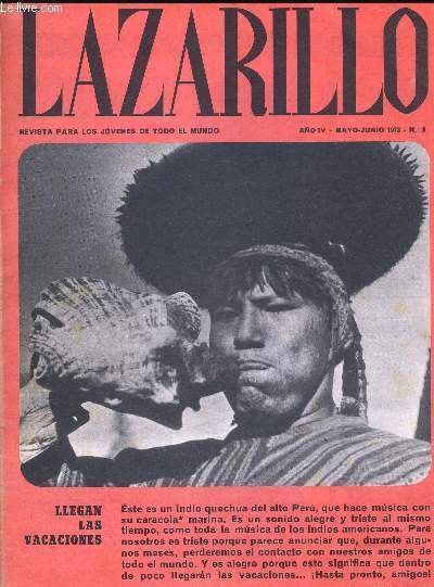 LAZARILLO. MAYO JUNIO 1973. LLEGAN LAS VACACIONES / QUE PIENSAS …