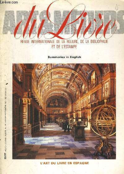 ART ET METIERS DU LIVRE - N°158- REVUE INTERNATIONALE DE …