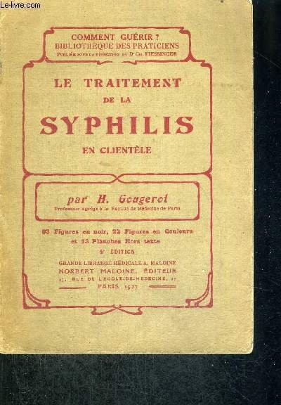 LE TRAITEMENT DE LA SYPHILIS EN CLIENTELE - L'INDISPENSABLE EN … | Immagine principale