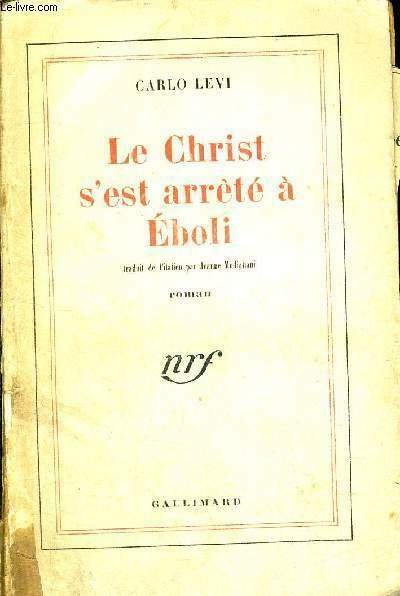 LE CHRIST S'EST ARRETE A EBOLI
