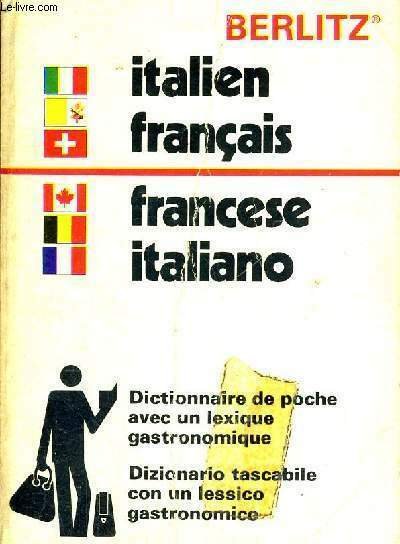 DICTIONNAIRE ITALIEN-FRANCAIS - FRANCAIS-ITALIEN - DIZIONARIO ITALIANO - FRANCESE - …