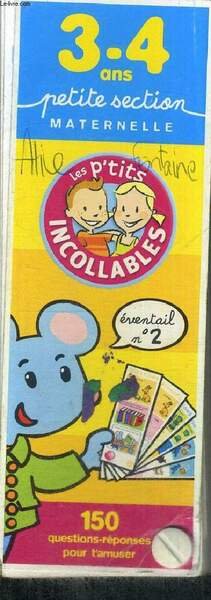 3-4 ANS PETITE SECTION - MATERNELLE - LES P'TITS INCOLLABLES …