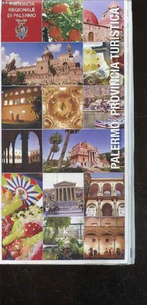 PLAN DE PALERMO - PROVINCE TOURISTIQUE- OUVRAGE EN ITALIEN