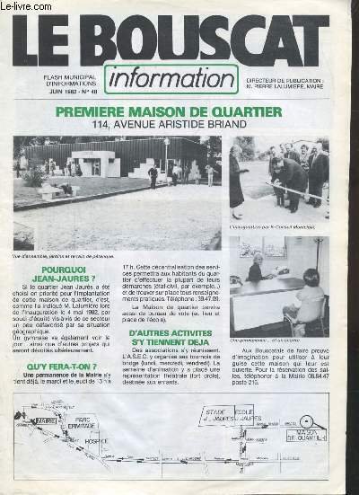 LE BOUSCAT - FLASH MUNICIPAL D'INFORMATIONS - N°48 - JUIN …