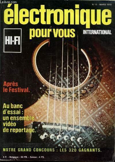 ELECTRONIQUE POUR VOUS - INTERNATIONAL - HI-HI - N° 5 …