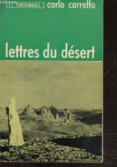 LETTRES DU DESERT