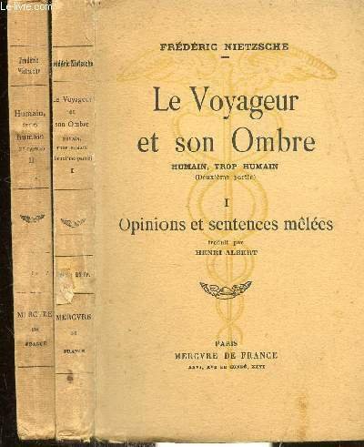 HUMAIN, TROP HUMAIN / LE VOYAGEUR ET SON OMBRE: opinions … | Immagine principale