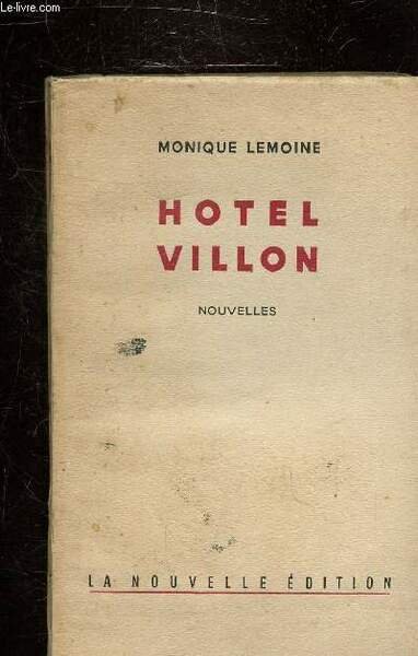 HOTEL VILLON - NOUVELLES.