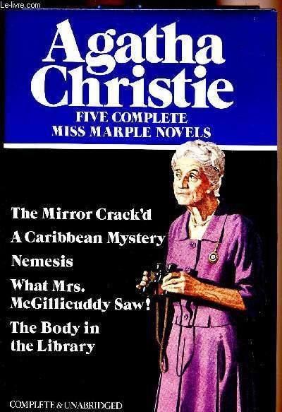 FIVE COMPLETE MISS MARPLE NOVELS - THE MIRROR CRACK'D - …