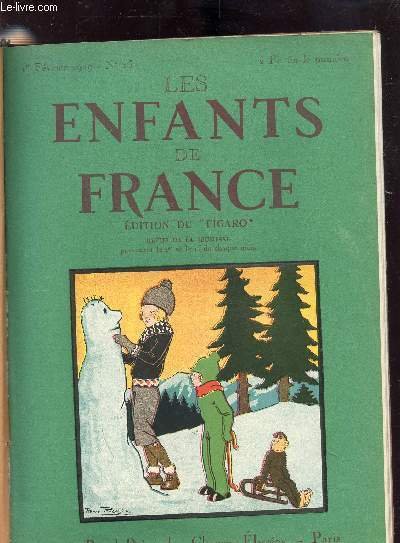 LES ENFANTS DE FRANCE N°23 - 1 FEVRIER 1929 -Le …