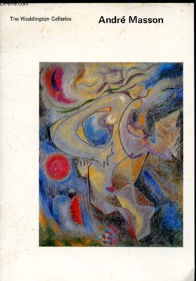 André Masson - Brochure - Wednesday 12 january 1972 to …