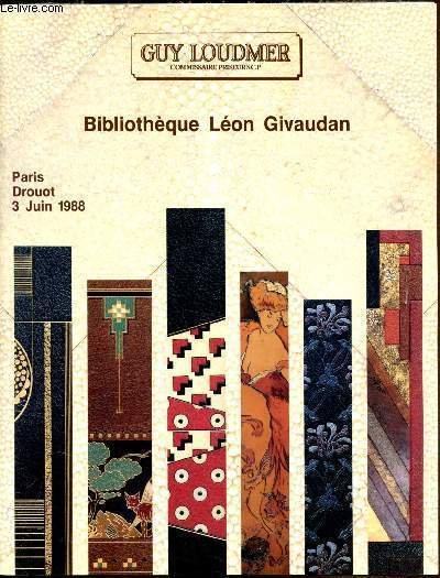 Bibliothèque Léon Givaudan - Paris Drouot 3 Juin 1988 Livres …