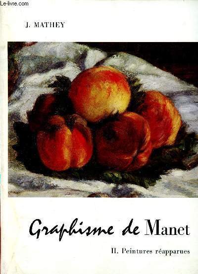 Graphisme de Manet II Peintures Réapparues