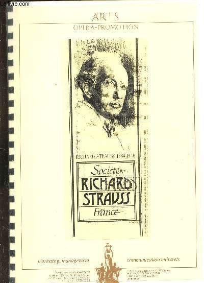 Dossier Richard Straudd 1864-1949 / Société Richard Strauss France -