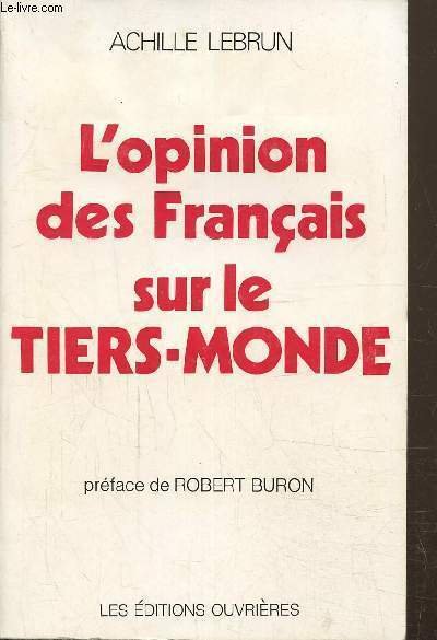 L'opinion des français sur le Tiers-Monde | Immagine principale