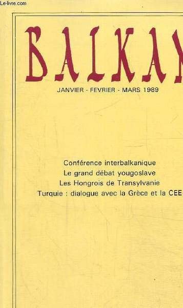 Balkan N°1, javier février mars 1989 | Immagine principale