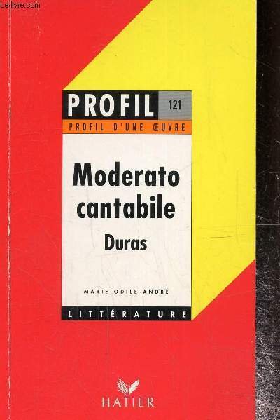 Moderato cantbile Duras | Immagine principale