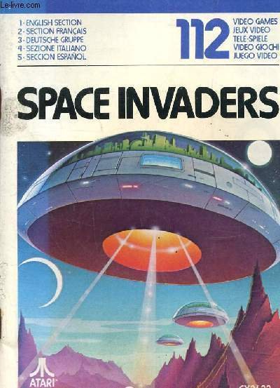 Space invaders , manuel d'utilisation