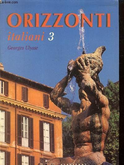 Orizzonti italiani 3, speciment enseignant