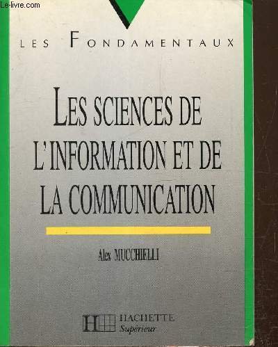 Les sciences de l'information et de la communication