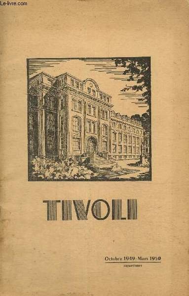 Tivoli octobre 1949- mars 1950, 30e année n°9