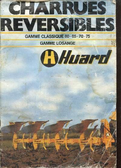 Charrues réversibles, gamme classique 60-65-70-75, gamme losange