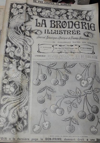 La Broderie Illustrée - Journal artistique et pratique de travaux …