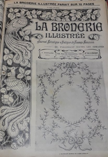 La Broderie Illustrée - Journal artistique et pratique de travaux …