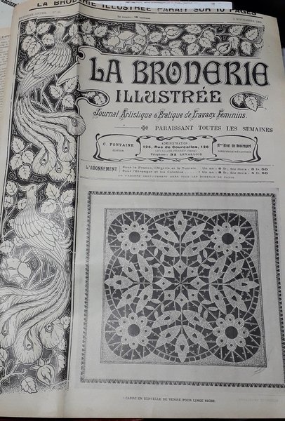 La Broderie Illustrée - Journal artistique et pratique de travaux …