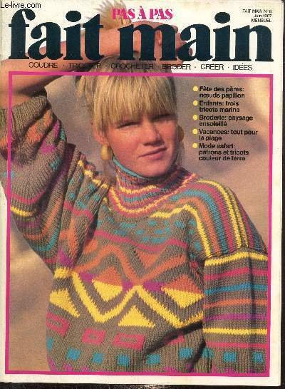 Fait Main pas à pas, n°6 (juin 1987) : Couronne …