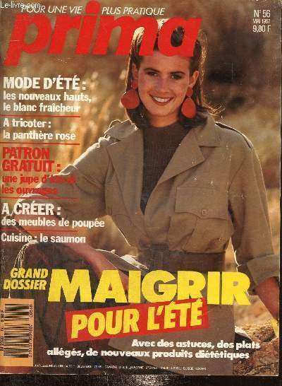 Prima, pour une vie plus pratique, n°56 (mai 1987) : …