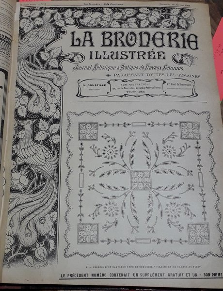 La Broderie Illustrée - Journal artistique et pratique de travaux …